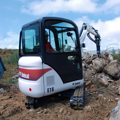 Mini Excavators at AMS Bobcat Ltd