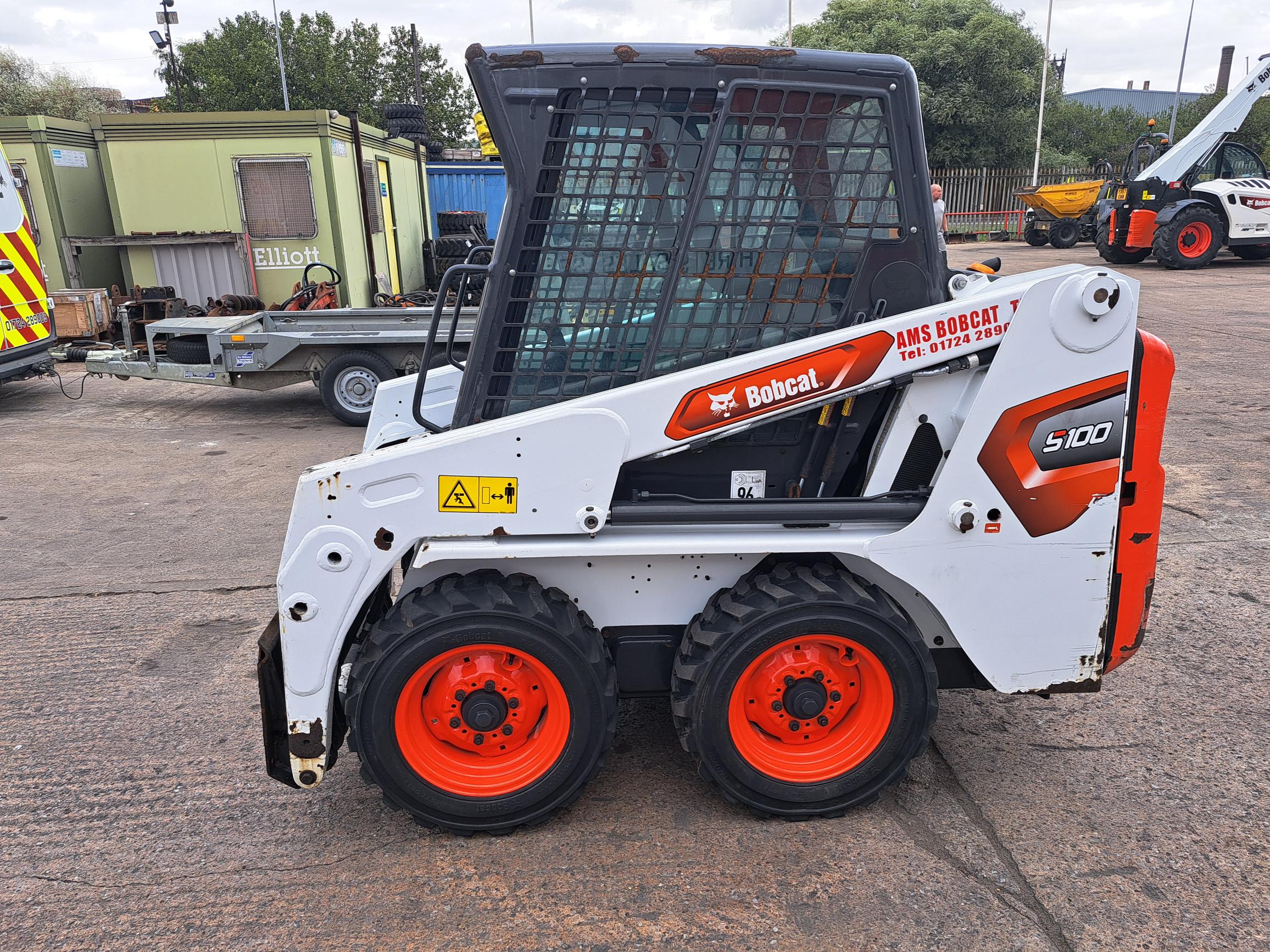 Used Bobcat S100 at AMS Bobcat Ltd - 0800 998 1354 <small>(Free from most landlines)</small>