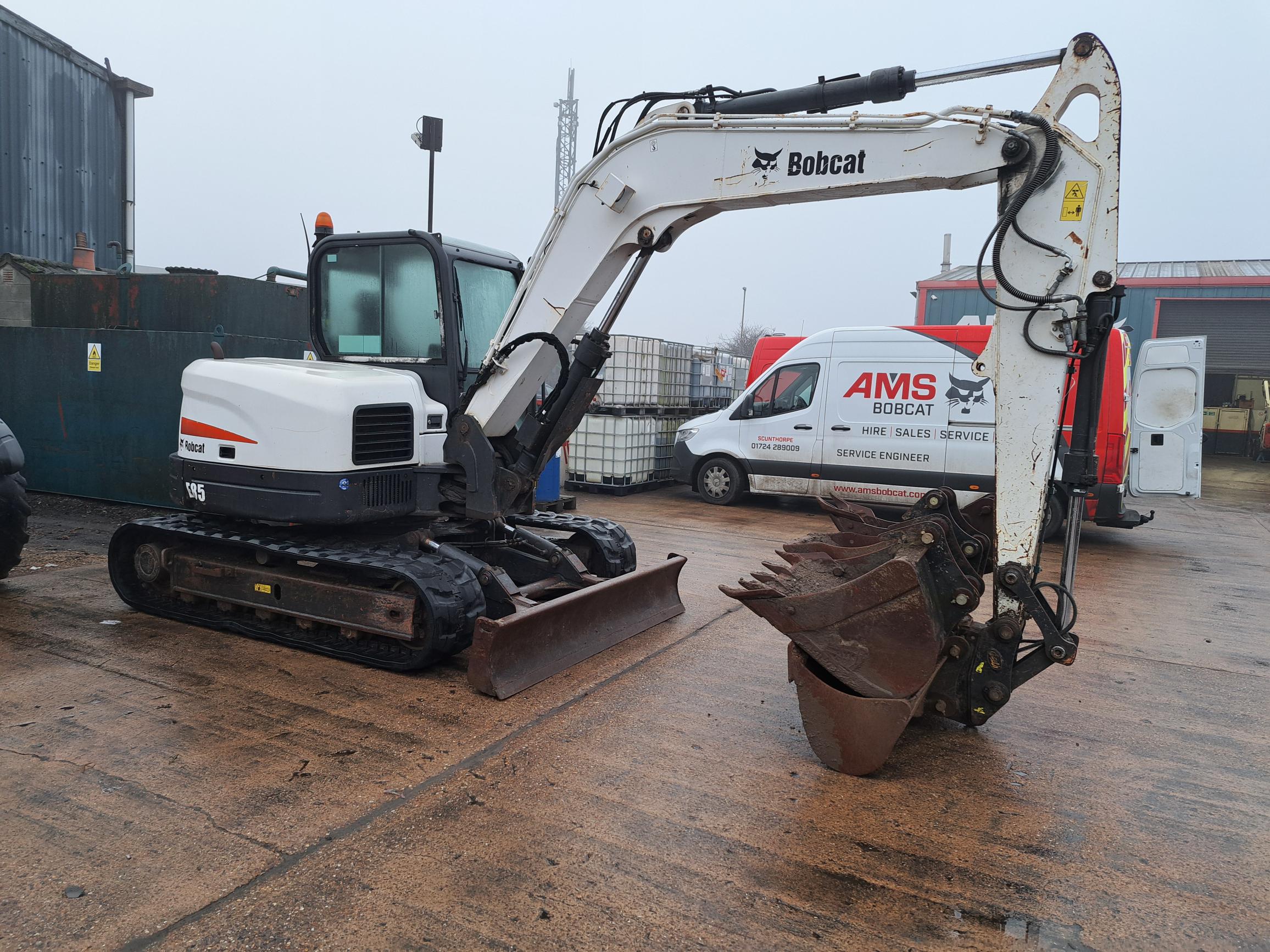 Used Bobcat E85 at AMS Bobcat Ltd - 0800 998 1354 <small>(Free from most landlines)</small>