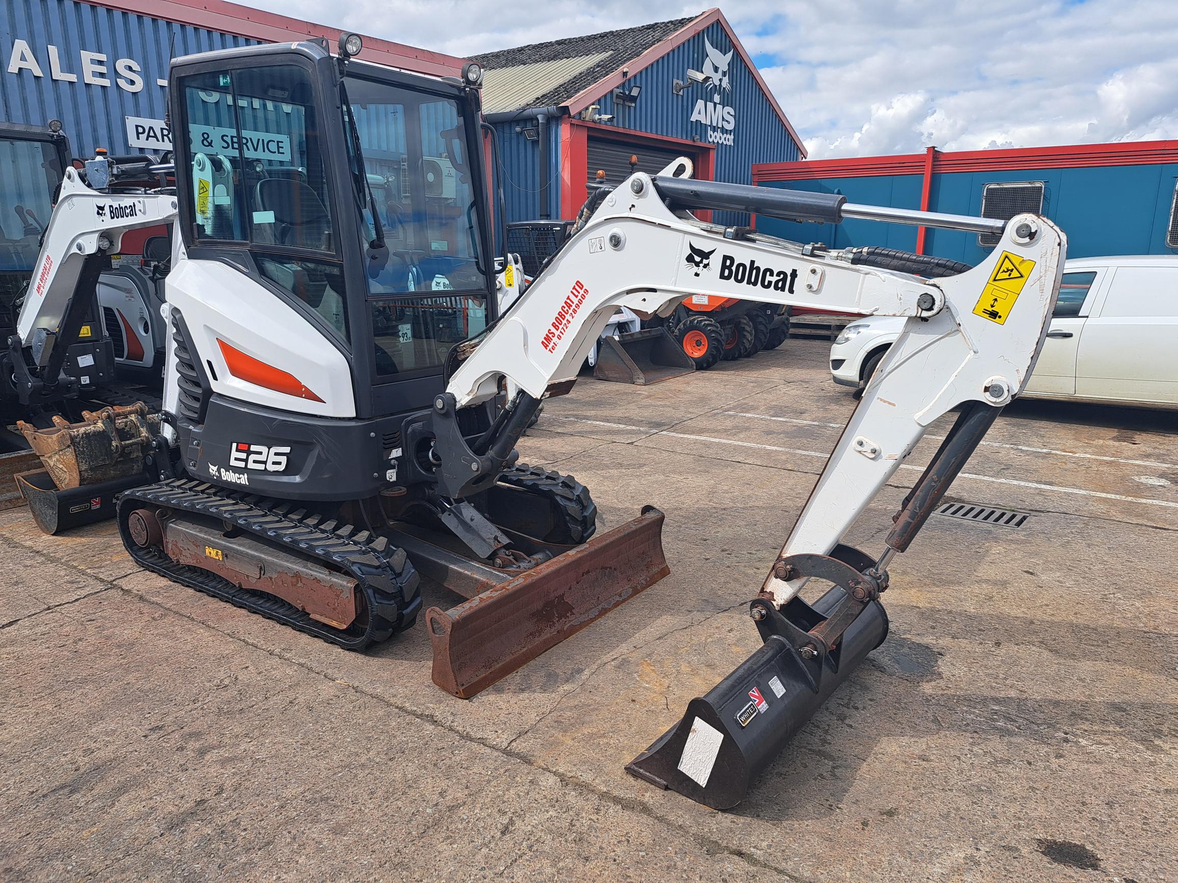 Used Bobcat E26 at AMS Bobcat Ltd - 0800 998 1354 <small>(Free from most landlines)</small>